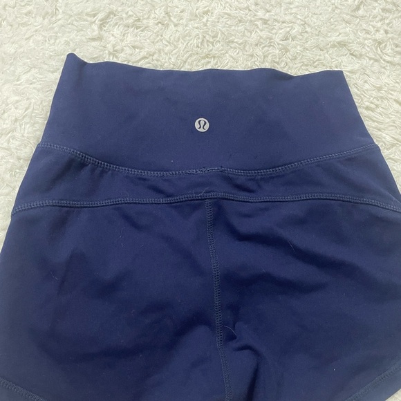 Lululemon Athletica Dark Blue Athletic Shorts - Picture 5 of 10